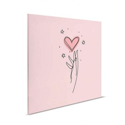 Heartlines canvas schilderij – afbeelding 6
