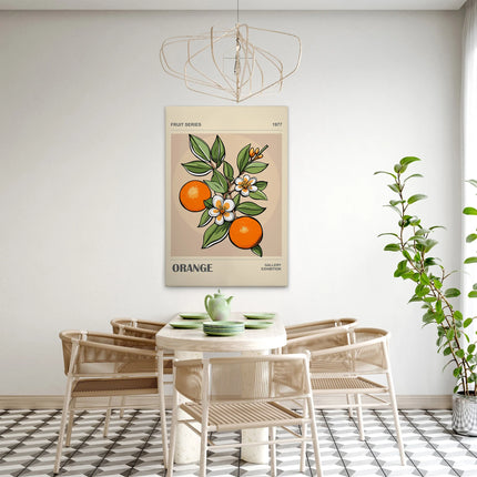 Sinaasappels canvas schilderij – afbeelding 3