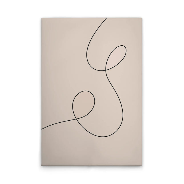 Lijnen canvas schilderij – afbeelding 7