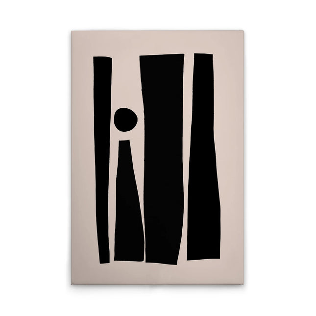 Abstract Minimalistisch canvas schilderij – afbeelding 7