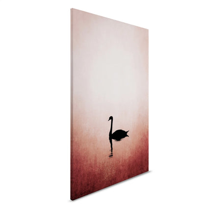 Swan Lake canvas schilderij – afbeelding 5