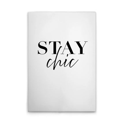 Stay Chic canvas schilderij – afbeelding 7