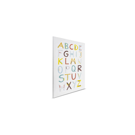 Kinderkamer canvas Hey Dude met letters en dinosaurus – detail 6