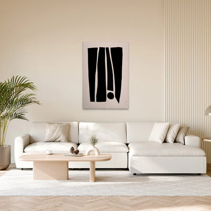 Abstract Minimalistisch canvas schilderij – afbeelding 3