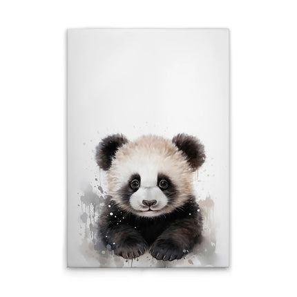 Baby Panda canvas schilderij – afbeelding 1