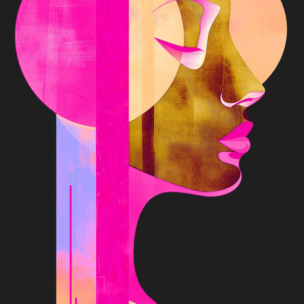 Metropolis Neon canvas schilderij – afbeelding 5