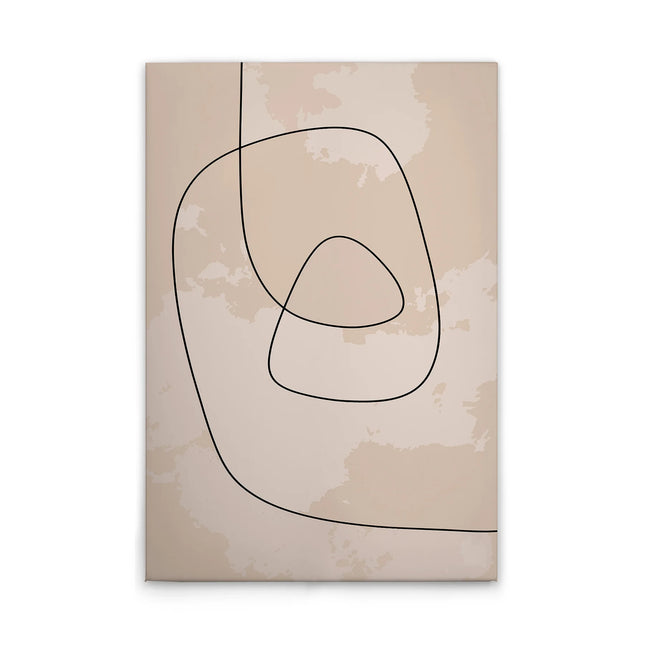 Lijnen canvas schilderij – afbeelding 7