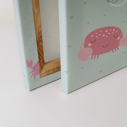 Onderwaterwereld canvas schilderij – afbeelding 4