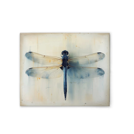 Libelle canvas schilderij – afbeelding 1