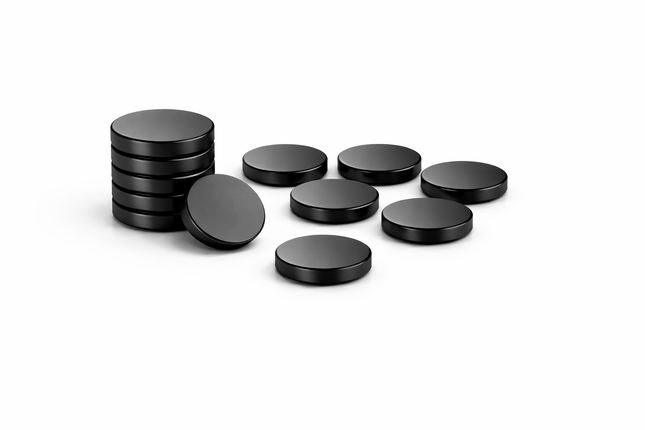 Brute Force Magneten – Neodymium Magneten N52 – 8x2 mm – Extra Sterk – Kleine Schijf Magneten – Set van 10 Stuks – Zwart