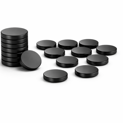 Brute Force Magneten – Neodymium Magneten N52 – 8x2 mm – Extra Sterk – Kleine Schijf Magneten – Set van 20 Stuks – Zwart