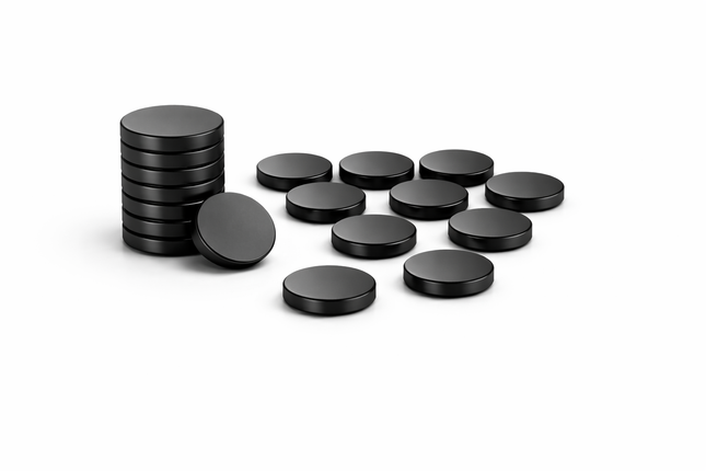 Brute Force Magneten – Neodymium Magneten N52 – 8x2 mm – Extra Sterk – Kleine Schijf Magneten – Set van 20 Stuks – Zwart