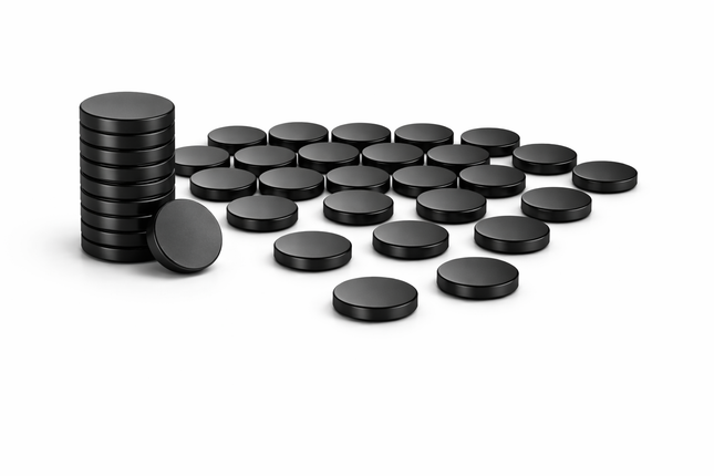 Brute Force Magneten – Neodymium Magneten N52 – 8x2 mm – Extra Sterk – Kleine Schijf Magneten – Set van 40 Stuks – Zwart