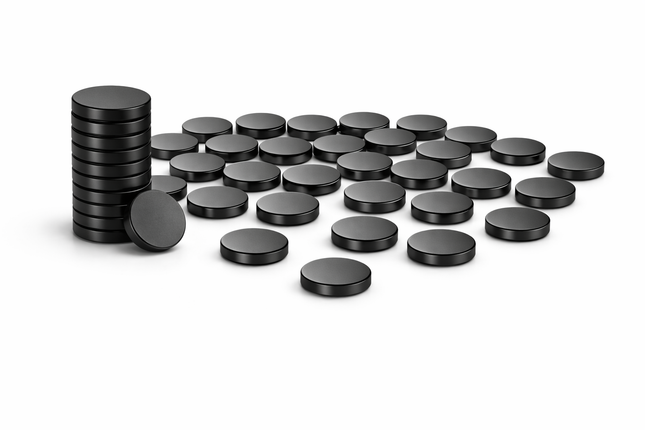 Brute Force Magneten – Neodymium Magneten N52 – 8x2 mm – Extra Sterk – Kleine Schijf Magneten – Set van 60 Stuks – Zwart