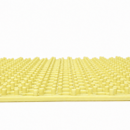 Waterval goudkleurige siliconen gootsteenmat