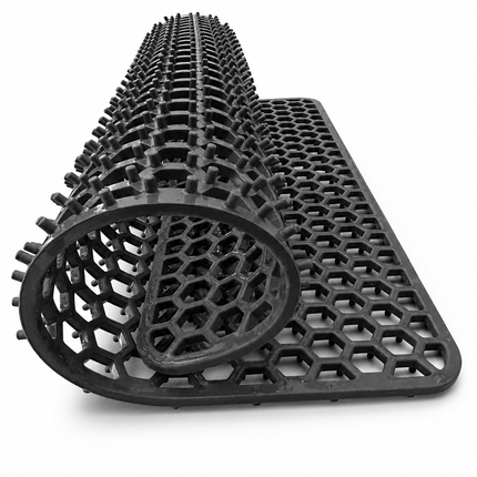 Waterval zwarte siliconen gootsteenmat