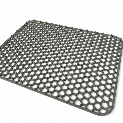 Waterval Gunmetal Grey siliconen gootsteenmat