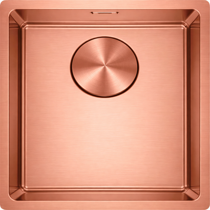 Waterval Afdekplaat Gootsteen Ø114 mm – RVS 304 – Spoelbak Afvoer Cover – Korfplug afdekken – Rose Copper
