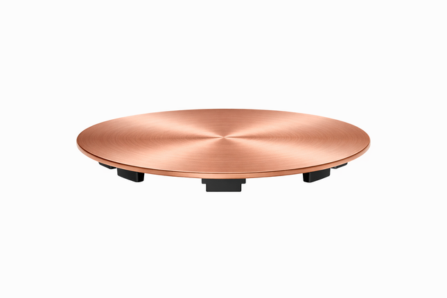 Waterval Afdekplaat Gootsteen Ø114 mm – RVS 304 – Spoelbak Afvoer Cover – Korfplug afdekken – Rose Copper