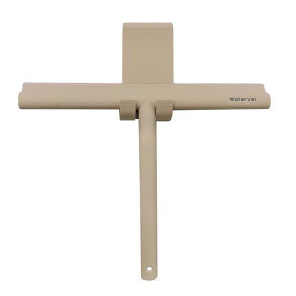Waterval Douchewisser 24cm – Siliconen Trekker voor Douchewand & Badkamer – Abrikoos