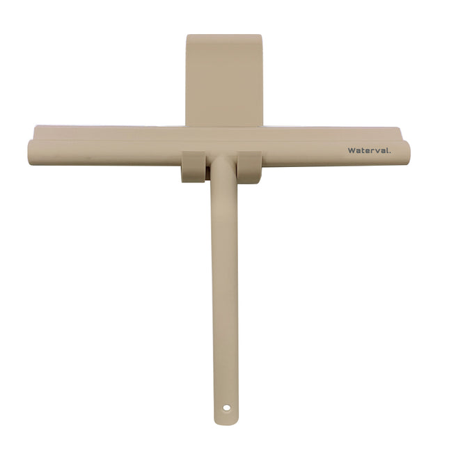 Waterval Douchewisser 24cm – Siliconen Trekker voor Douchewand & Badkamer – Abrikoos