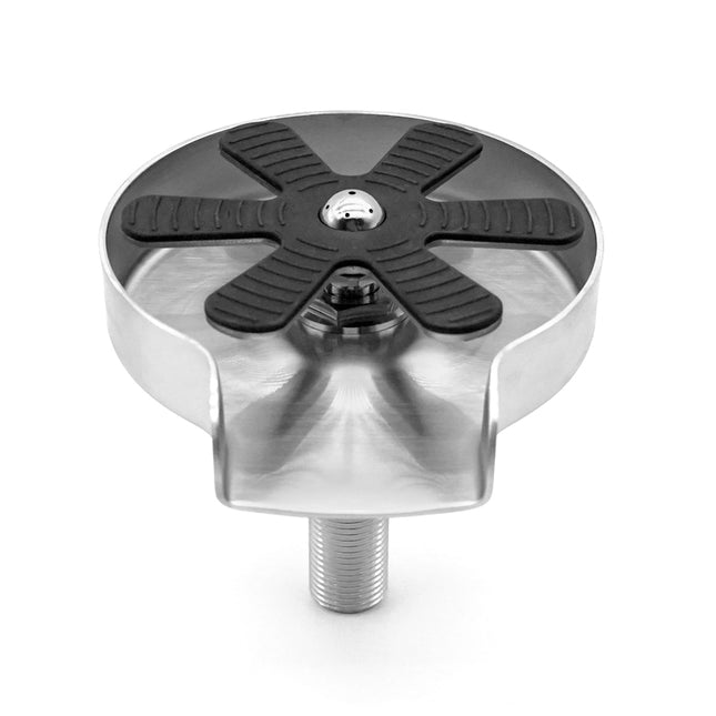 Waterval Glass Rinser / Glazenspoeler – Glasreiniger voor Spoelbak – Bierglas & Barista Cup Rinser – RVS SS304 – 120 mm Zilver