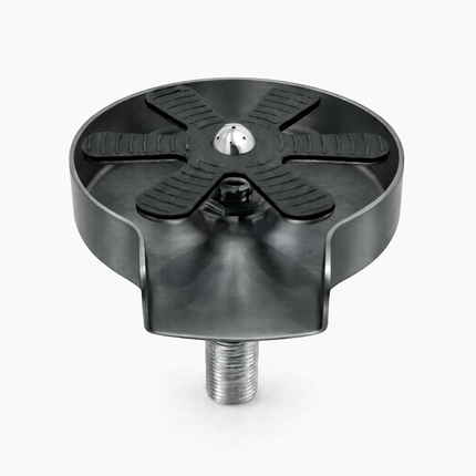 Waterval Glass Rinser / Glazenspoeler – Glasreiniger voor Spoelbak – Bierglas & Barista Cup Rinser – RVS SS304 – 120 mm Gunmetal Grey