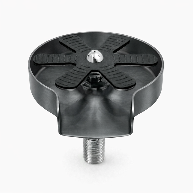 Waterval Glass Rinser / Glazenspoeler – Glasreiniger voor Spoelbak – Bierglas & Barista Cup Rinser – RVS SS304 – 120 mm Gunmetal Grey