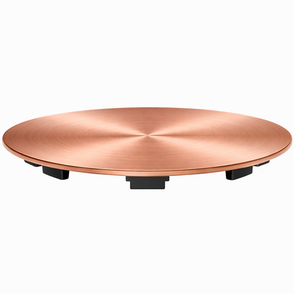 Waterval Korfplug Deluxe Afvoerset met Overloop Ø114 mm – RVS 304 – G1½ Aansluiting – Geschikt tot 90 mm Afvoer – Luxe Spoelbak Afvoer – Rosé Copper