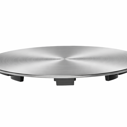 Waterval Korfplug Deluxe Afvoerset met Overloop Ø114 mm – RVS 304 – G1½ Aansluiting – Geschikt tot 90 mm Afvoer – Luxe Spoelbak Afvoer – Zilver