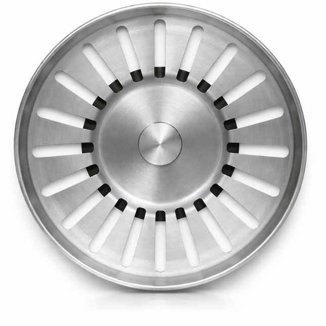 Waterval Premium Brushed Korfplug RVS - Inclusief 3 Pinnen - Zilver - 80mm