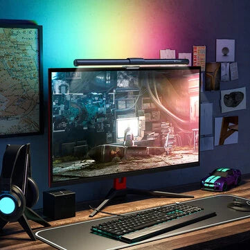 BlitzWolf® BW-CML2 RGB Monitor Lichtbalk – Verstelbaar, Anti-Glare, Oogbescherming, USB, Touchbediening