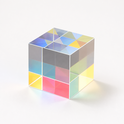 GWS Prisma X-Cube - Optische prismakubus 23 mm met geschenkdoos en poetsdoek
