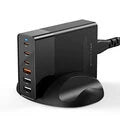 BlitzWolf® BW-S25 75W 6-poorts snellader | PPS PD3.0 QC3.0 SCP | Voor iPhone, Samsung, MacBook, iPad