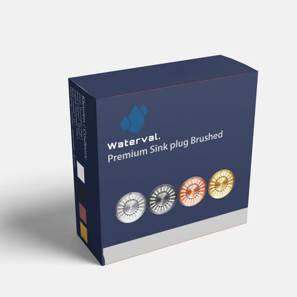 Verpakking Waterval Premium Brushed Korfplug RVS