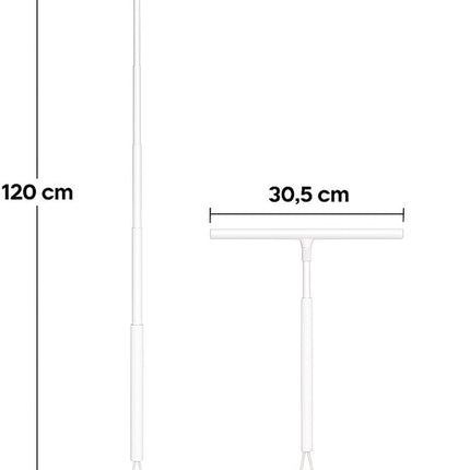 Waterval XL douchetrekker met telescopische steel