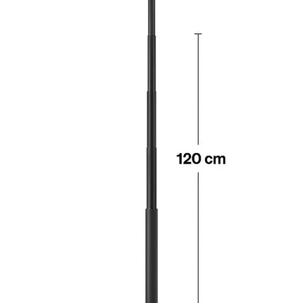 Waterval XL telescopische douchewisser zwart