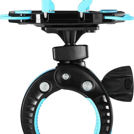 Premium Telefoonhouder Fiets / Mountainbike - Smartphonehouder Fiets / Kinderwagen / Motor BLAUW image 8