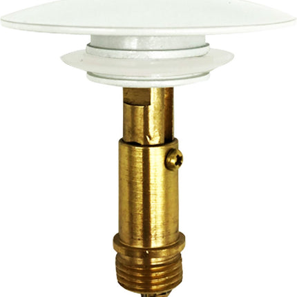 Waterval pop-up waterstopper – Spoelbak Wastafel stopper - Badkamer Gootsteen Plug Stop – 66mm Wit