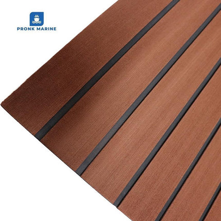 Premium EVA Teak Foam Decking Mat – Bootmat Teak Donkerbruin - 2400mm x 900mm x 6mm image 3
