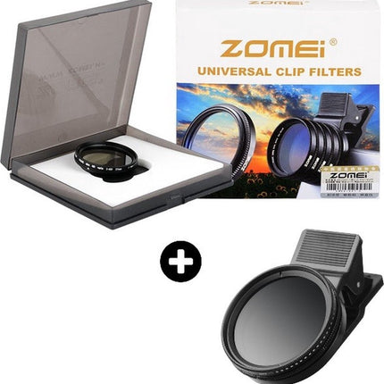 Zomei Ster Filter Lens Telefoon set – Opzetlens Ster Filter Telefoon Camera Filter Star Lens voor iPhone Samsung - 37mm 4 stralen image 2