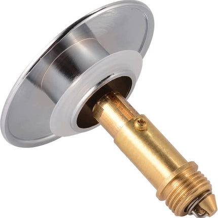 Waterval pop-up waterstopper – Spoelbak Wastafel stopper - Badkamer Gootsteen Plug Stop – 66mm verchroomd image 2