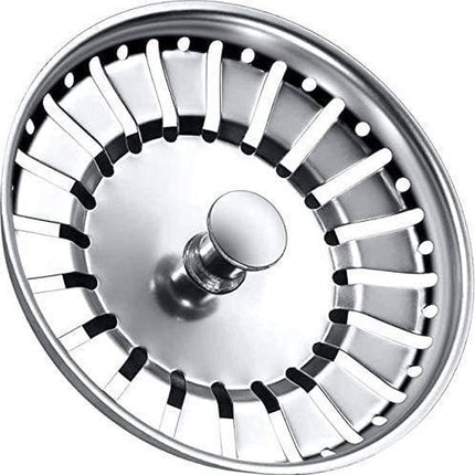 Voordeel Set Waterval RVS Gootsteen Afvoer Plug Keuken - Spoelbak zeef - Afvoerstopper - Korfplug - Gootsteen zeef 84mm - 2 stuks image 11