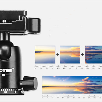Professioneel Lichtgewicht DSLR Camerastatief - Universeel Fotostatief voor Fotografie – Aluminium Tripod Zwart 161CM image 14