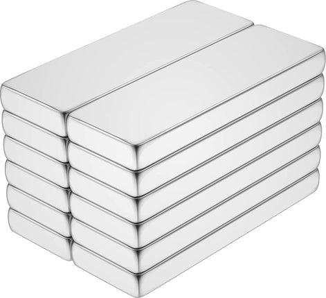 Brute Force Sterke blokmagneten - Schijfmagneten Whiteboard Koelkast Magneet – N35 25mm x 8mm - 12 Stuks