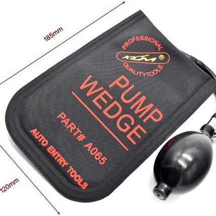 LOCK Premium Luchtpomp Wedge Slotenmaker Gereedschap – Set van 3 Stuks - Opblaasbare Reparatie Wig - Air Wedge - Montagekussens image 6