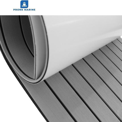 Premium EVA Teak Foam Decking Mat – Bootmat Teak Lichtgrijs - 2400mm x 900mm x 6mm image 3