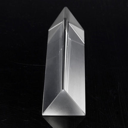 10cm Optisch Glas Kristal Drievoudig Driehoekig Prisma Fotografie Natuurkunde Onderwijs Lichtspectrum image 2