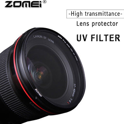 ZOMEI ultraviolette UV-filterbeschermer voor Canon Nikon-cameralens – UV lens 77MM image 4
