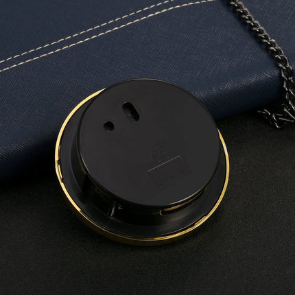 GWS Insteek Quartz Los uurwerk - Goud - Standaard cijfers – Los compleet uurwerk vervangen rond image 3
